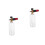 2Pcs Foam Sprayer Car Wash Multi Color Durable Plastic Copper Material 4