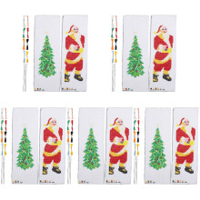 10Sets Assorted Color DIY Embroidery Bookmarks for Home Decor
