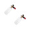 2Pcs Foam Sprayer Car Wash Multi Color Durable Plastic Copper Material 6