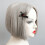 Haarclips met spin en spinnenweb, Halloween set van 2 5