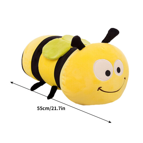 Μαξιλάρι βελούδου Jumbo Bumble Bee - Υπερ-μαλακό λούτρινο παιχνίδι 17,7 ιντσών για παιδιά 2