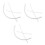 9Pcs Manual Sealer Machine Parts White Foam Strips Replacement Set 8