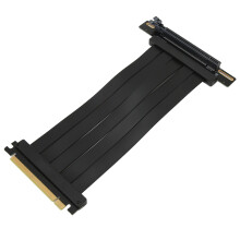 PCIE 4.0 X16 Riser Cable 90 Extension for GPU Black High Speed