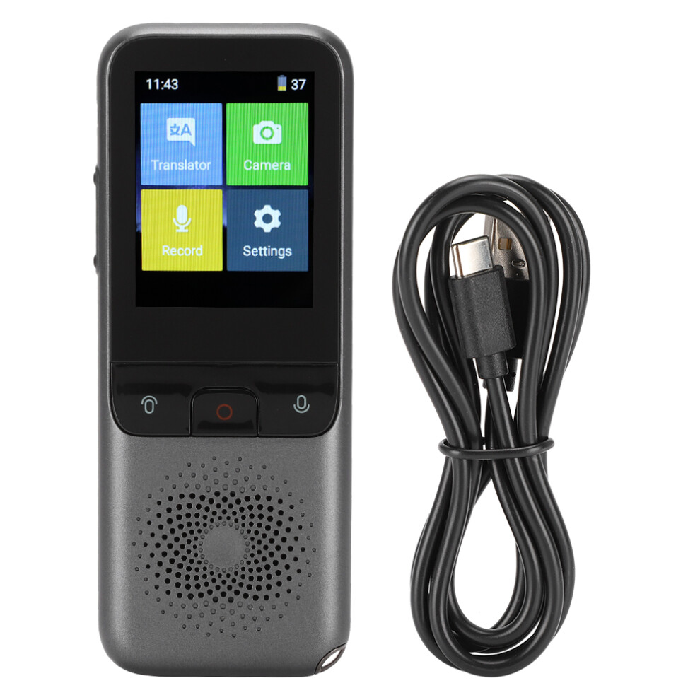 Instant Offline Language Translator Device With Multiple Offline Translations High Fidelity Speakers Photo Translation And Wireless Bluetooth Headset 9551475304120