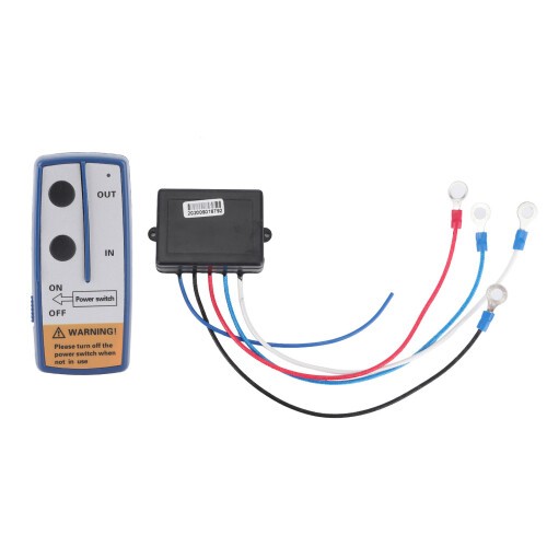 Durable Construction Long Range Remote Waterproof Design Weather Resistant Receiver Wireless Winch Remote Control Kit Universal Winch Remote Control