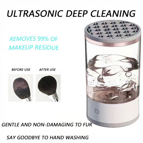Electric Ultrasonic Deep Cleaning Makeup Brush Cleaner, USB Powered.