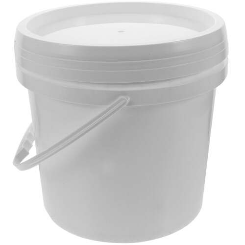Paint Storage Pail Kunststoffbehälter Mit Deckel Weiß 1