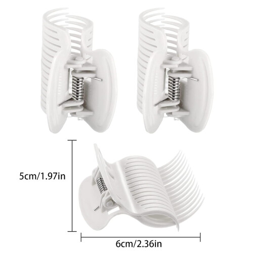 Hot Roller Clips för locktänger – 12 st, värme 1