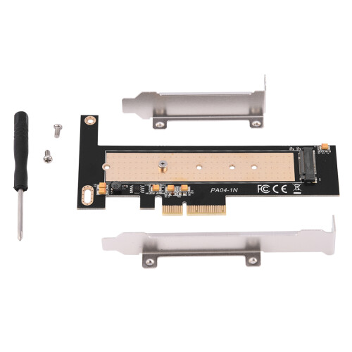 Προσαρμογέας επέκτασης SSD υψηλής ταχύτητας NVMe με ψύκτρα αλουμινίου για υποδοχές