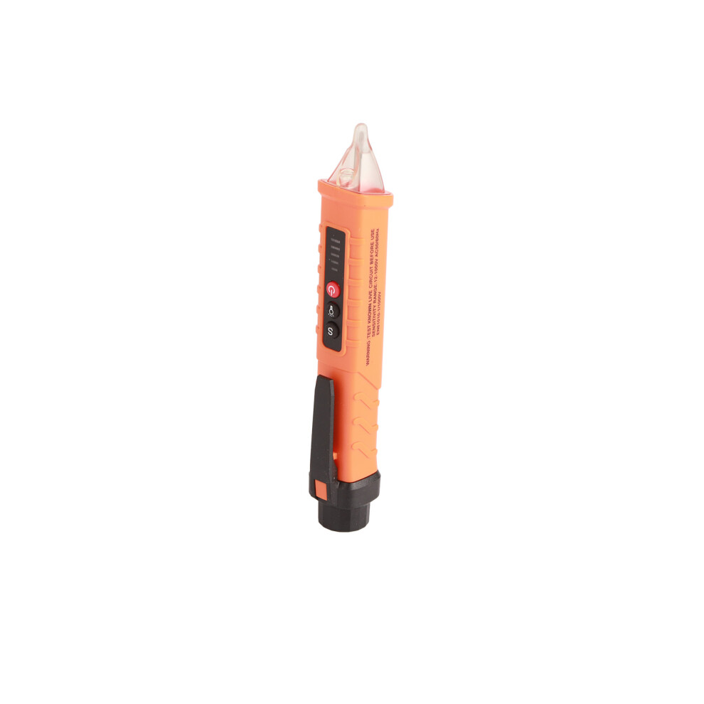 Buzzer Alarm Electrical Test Pen Voltage Detector Non Contact Detection Led Flashlight Automatic Shutdown Live Neutral Line Discrimination Compact 9551475300535