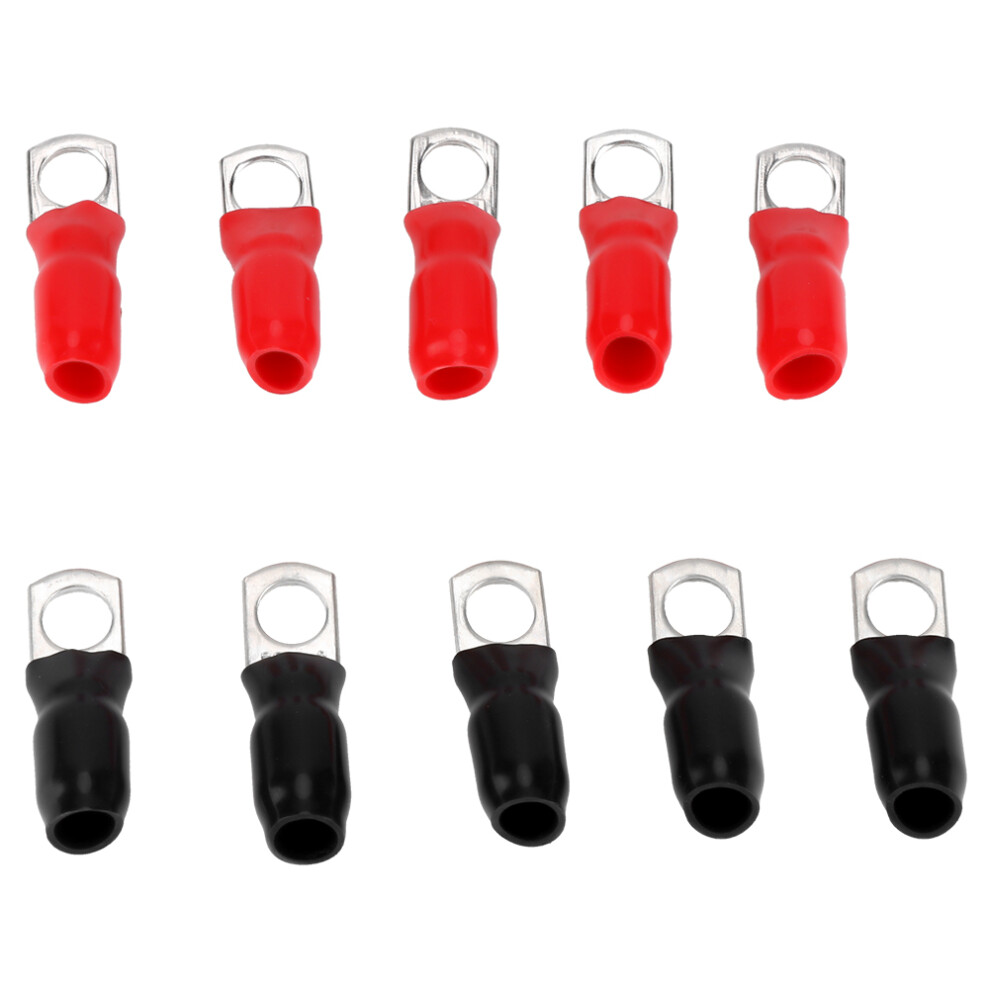 Anti Corrosion Tinned Copper Wire Terminals High Conductivity Battery Connectors With Heat Shrink Marine Solar Panel Ready Ring Lugs Crimped Or 9049227875894