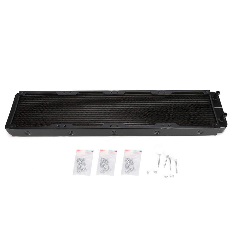 Heat Dissipation Enhanced Aluminum Heat Exchanger For Liquid Cooling Radiator, No Glue Build With Integrated Forging Process For Professional 9049227892273