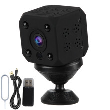 Wireless APP Controlled Security Camera, WiFi Home Surveillance System With Night Vision Motion Detection For Indoor Outdoor Monitoring