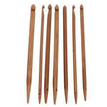 Bamboo Crochet Hook Kit Handcrafted Knitting Tools Ergonomic Design Easy to Hold Suitable for Beginners And Pros