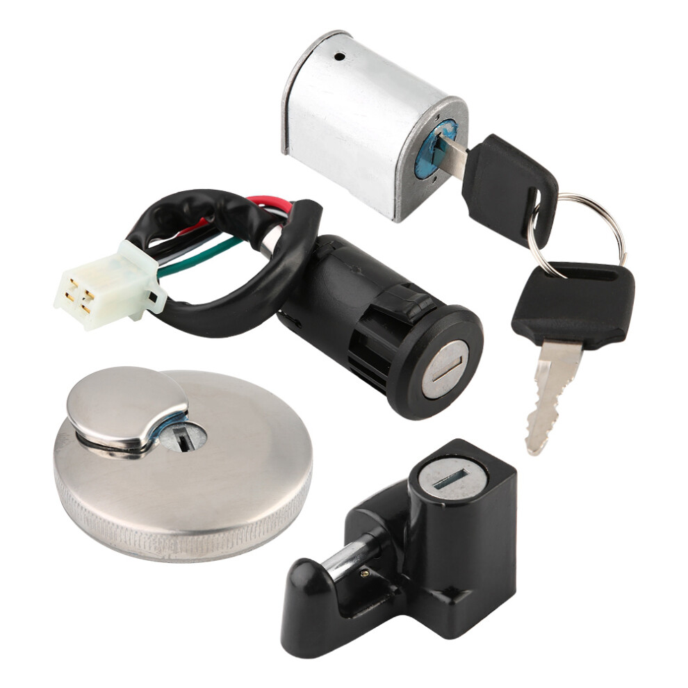 Key Ignition Switch Plug And Play4wire Replacement For Motorcycles High Quality Improve Safety And Efficiency Easy To Install With Cap 9049227872206