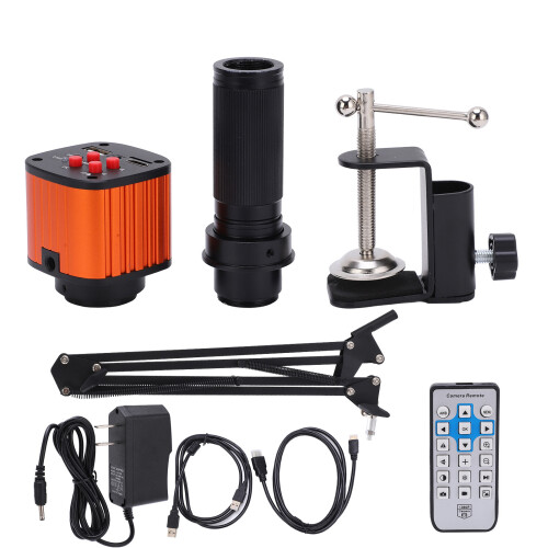 White Balance Microscope Camera Digital Machine Vision HDMI Output USB2.0Interface Image Sensor Brightness Control Digital Magnification Adjustable