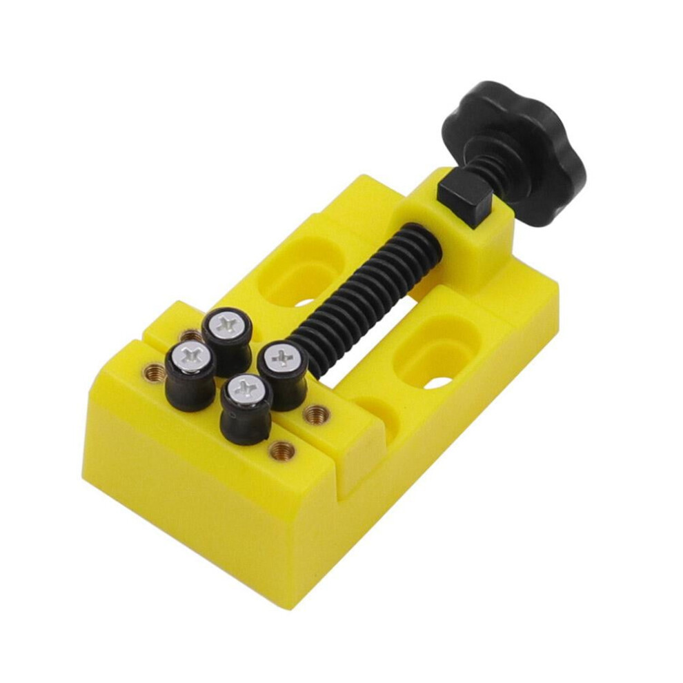 Qenashaing Mini Vise 4.13" X 2.26", Abs Plastic, Adjustable Angle & Strong Clamping Force Â Workbench Tool For Electronics, Woodworking, Models 9558633072143