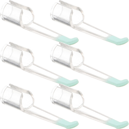 18Pcs Transparent Earwax Removal Tool PP Ear Spoon Tips for Daily Use 2