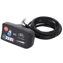 Compact Ebike Display Panel Data Display High Performance Waterproof Feature LED Battery Indicator with Fault Indication Feature and Easy Installation