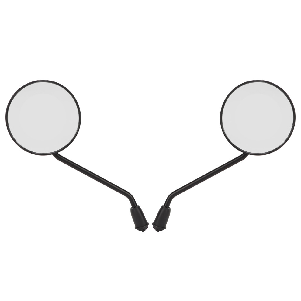 Durable Rearview Side Mirrors With Abs Plastic Mirror Housing For Scooter Motorcycles Impact Resistant Round Design Fit For Atv Scooter Motorcycle 9049227873340