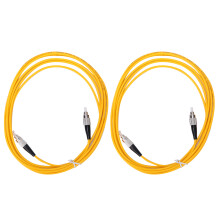 Singlemode-Glasfaser-Patchkabel mit Keramikferröhrchen und präzisionsgefertigtem Polymergehäuse, werkseitig konfektioniert, gute