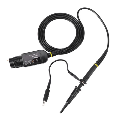 High Sensitivity Oscilloscope Passive Probe10X Attenuation Switch BNC Interface Fully Insulated for Stable500MHz Operation Includes Calibration Tool 1