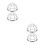 4Pcs Durable Silver Detector Wire Guard Smoking Alarm Shield Home 7