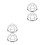 4Pcs Durable Silver Detector Wire Guard Smoking Alarm Shield Home 8