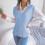 Oversized Sweater Vest for Women V Neck Sleeveless Solid Color Loose Pullover Sweater 3
