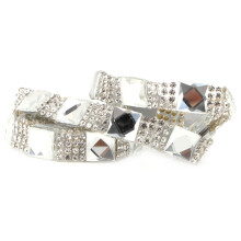 Ruban thermocollant en strass cristal, garniture en verre scintillant, chaîne adhésive brillante pour loisirs créatifs et accessoires de robes de