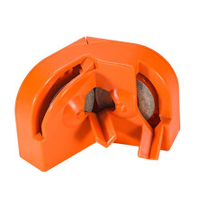 QenASHaing Drill Bit Sharpener (3/32"–1/2"), High-Hardness Wheel, Compact for Home/DIY — Compatible with Standard Bits