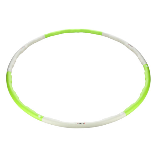 Hula Hoop 100cm, vihreä-harmaa kuntorengas 1