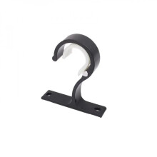 Aluminium Alloy Curtain Rod Installation Hook Hanger Heavy Duty Support Bracket for Home Fixing Clip Storage Rack