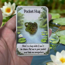 Pocket Hug Animal Greeting Card – Cute Gift for Birthdays, Parties, Meetings & Incentives (Compatible with All Occasions)