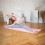 Yogamatte TPE, Hellrosa, Rutschfest, 10mm 3