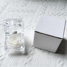 Preserved Flower Rose Never Withered Rose Gift For Valentine's Day Birthday And Anniversary With Drawer Gift Box