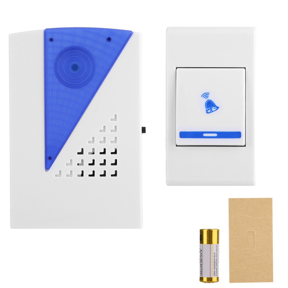 Power Saving Mini Doorbell For Smart Access Control System, Wireless Alarm Bell With Remote Control Distance And Multiple Ringtones Small And Easy To 9049227044979