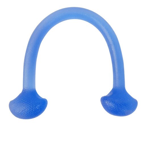 Silicone 10lbs Pull Rope Chest Expander with Adjustable Stretch Strap Blue