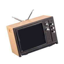 Plastic Miniature TVs Model Figure For Doll House Decoration Realistic Televisions For Kids And Collectible Scene Display