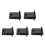 5Sets Wireless Audio Streaming Amplifier Black ABS Metal for Home Use 8