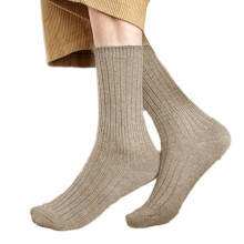 Mens Wool Socks Cotton Crews Socks Dress Socks Thermal Thick Hiking Socks Winter Warm Boot Socks for Cold Weather Gifts