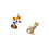 Cat-shaped paper towel holder with non-slip base 7