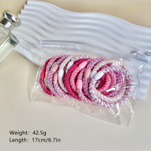 Hair Ties for Thick Hair, 12 Pack, Thick No-Crease Bands with Strong Hold, Damage-Free Design