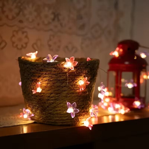 1 τεμάχιο φωτάκια LED σε σχήμα κρίνος – Συμβατά με διακόσμηση για Halloween, 1