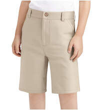 Boys School Uniform Golf Shorts Pull On Preppy Shorts Kids Clothes with Pockets Beige 12-13 Years