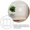 Plaque de recouvrement pour interrupteur double, plaque murale 2