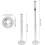 Plated Adjustable Aluminum Alloy Camera Mount Bracket Telescopic Design for Ceiling and Wall 2