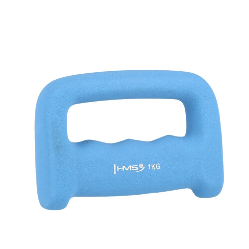 Hellblaue Neopren-Dip-Hantel 1,0 kg 1