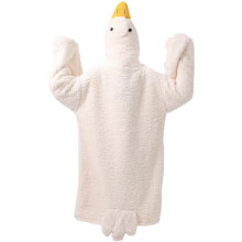 Unisex Animal Onesie Hooded Pajama, Adult Fleece Hoodie Robe Couple Home Wear for Home Lounge