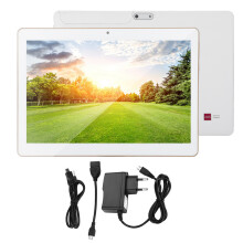 Základní tablet s WiFi připojením a dlouhou výdrží baterie, čtyřjádrový procesor, operační systém Android, duální fotoaparát pro
